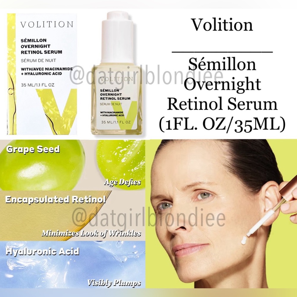 Volition: Sémillon Overnight Retinol Serum